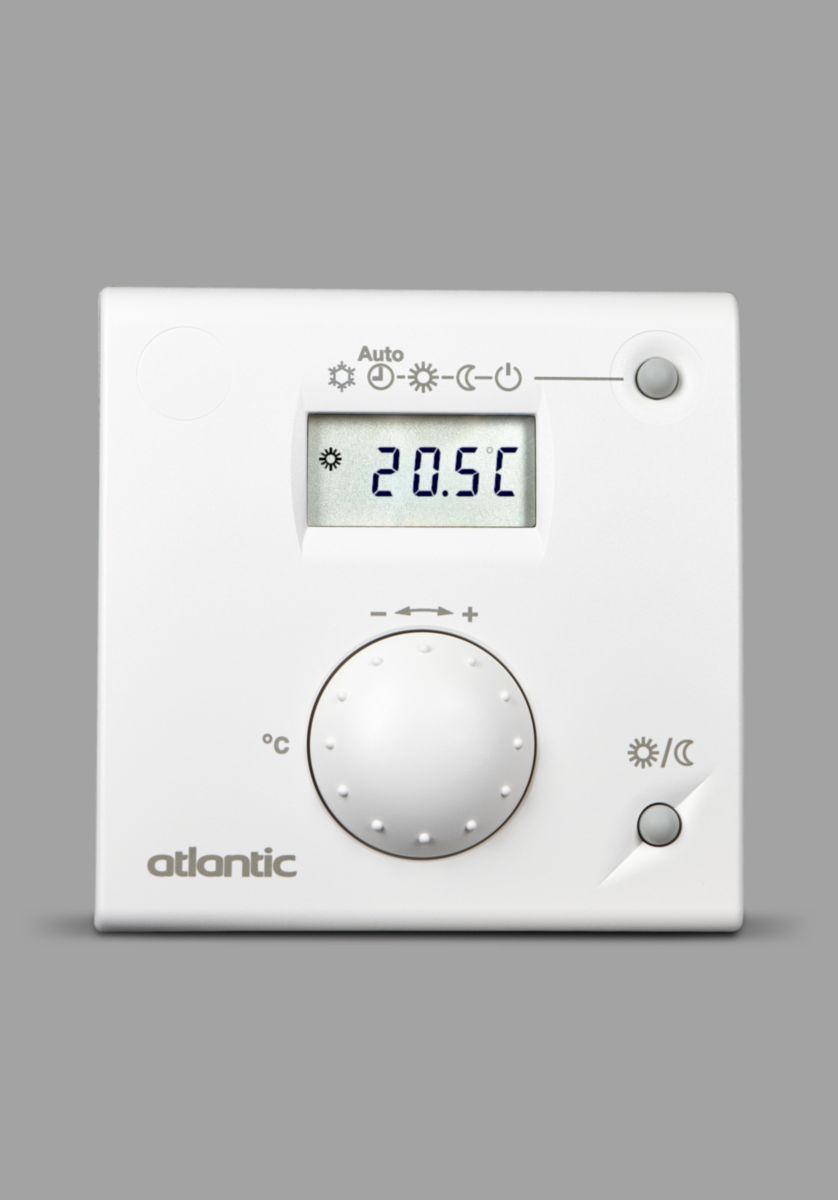 Notice Atlantic Alfea Extensa Duo + Inverter ATLANTIC PAC ET CHAUDIERE - Centrale de mesure, pilotage et correction  d'ambiance T55 réf. 073951 | Cedeo