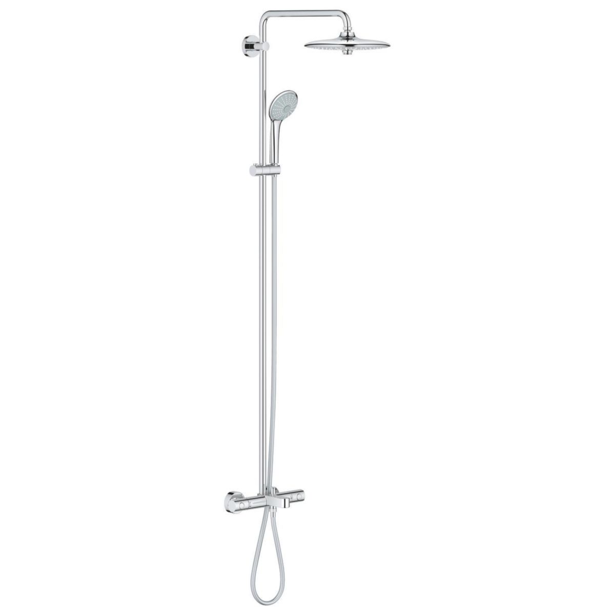 GROHE Colonne de douche avec thermostatique Bain/Douche Euphoria