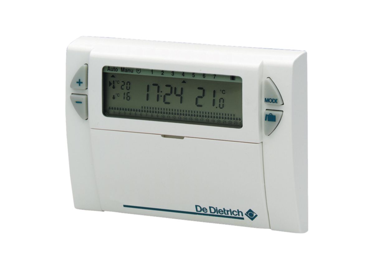 Notice Thermostat De Dietrich Ad 137 Pdf DE DIETRICH - Thermostat d'ambiance programmable filaire AD 137 / réf.  88017855 | Cedeo