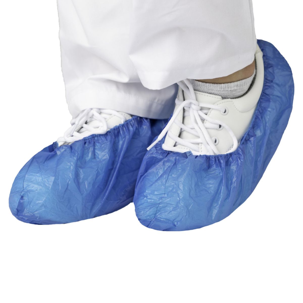 Lot De 100 Couvre-chaussures Jetables (50 Paires) G&F - Antidérapants, Ajustables, Taille Unique