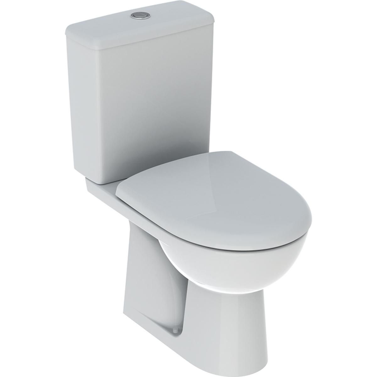 GEBERIT Pack WC au sol SV RENOVA avec abattant fermeture std (sortie