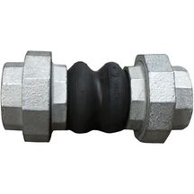 Compensateur de dilatation taraudé BSP 3/4 raccords-unions