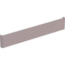 Façade de tiroir Geberit pour meuble vasque avec plage à gauche L115cm, taupe