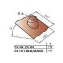 Tuile à douille 5 à 25' rouge colis CX120 réf. 84837120