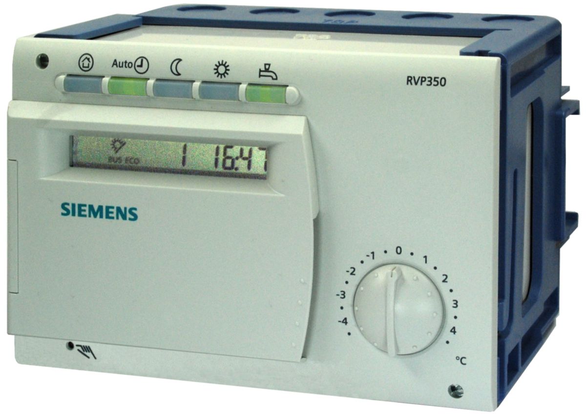 SIEMENS Régulateur chauffage programmable 1 circuit + ECS Réf RVP350