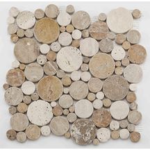 Pierre naturelle Bärwolf France Antique Cm-10001 Ronds Multi Formats Pièce 30,5x30,5cm CM-10001