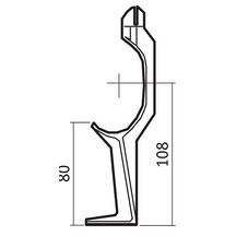 Pied amovible en fonte pour Savane 2,3 et 4 colonnes C13910040