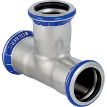 Té égal D15mm, acier inox Réf 31002