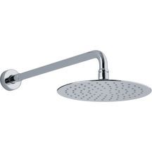Kit douche de tête Alterna diamètre 250 mm et bras de douche 350 mm finition chromée