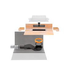 Kit de caniveau avec siphon courbé évacuation horizontale KERDI-LINE-VARIO H KLVRH40G5