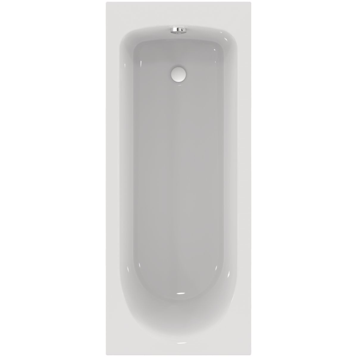 vidage de baignoire - easybain wave - abs - chromé - avec cable - nicoll  0203611