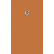 Receveur de douche extra-plat Neo Plus Lisse 75x80 cm Sand Stone, Rèf: SNES0591-SAN, mat Kr