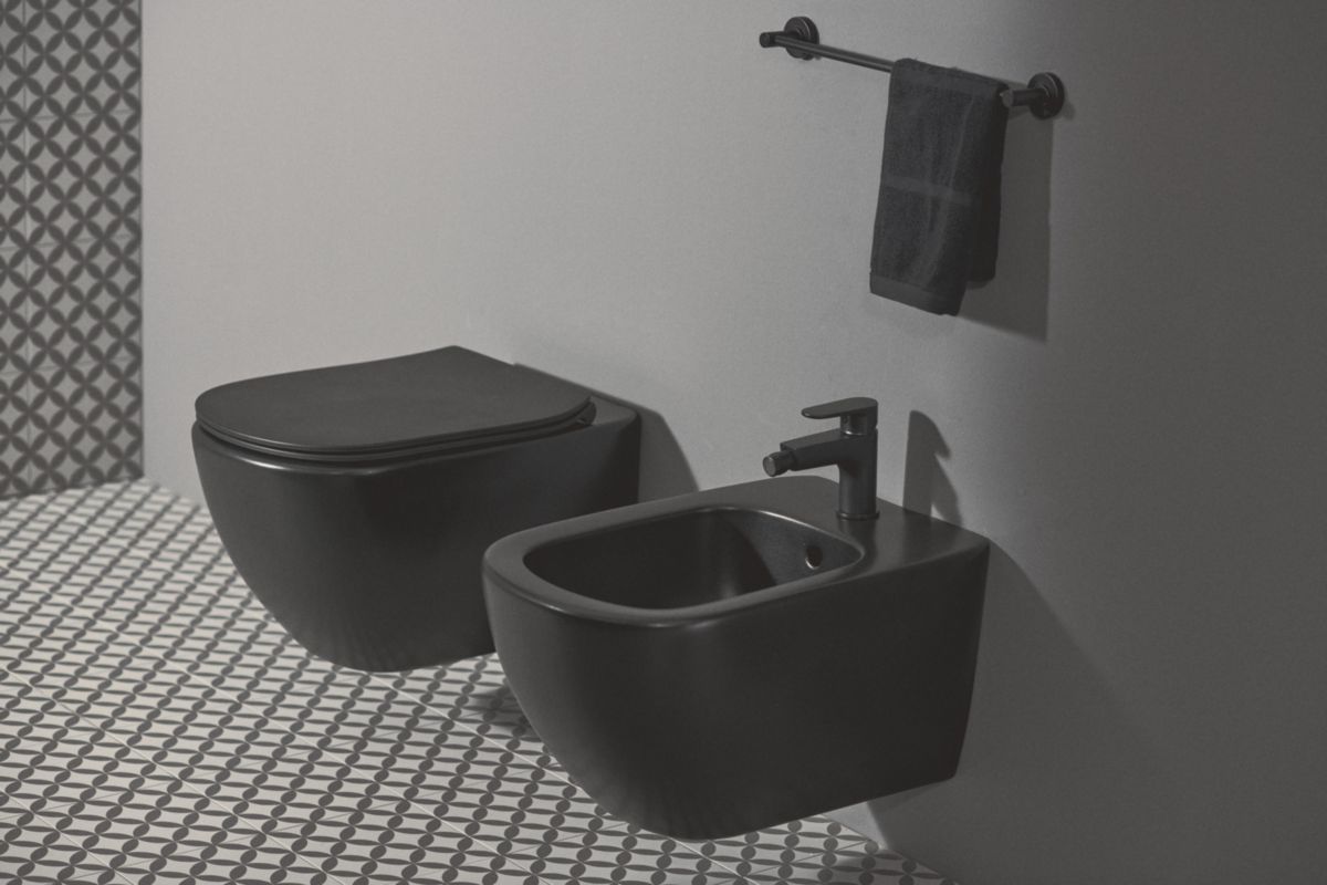 IDEAL STANDARD Pack WC suspendu sans bride AquaBlade TESI avec