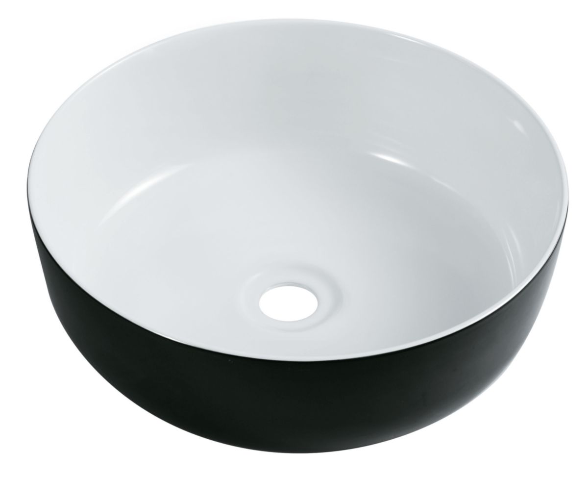 Vasque Noir A Poser Vasque à Poser Daily O Color Blanche - Noire à Lu0027extérieur ... Vasque Noir A Poser Vasque à Poser Daily O Color Blanche - Noire à Lu0027extérieur ...