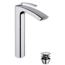 Lavabo haut 280 mm Bollicine avec bonde chrome réf. BO22851