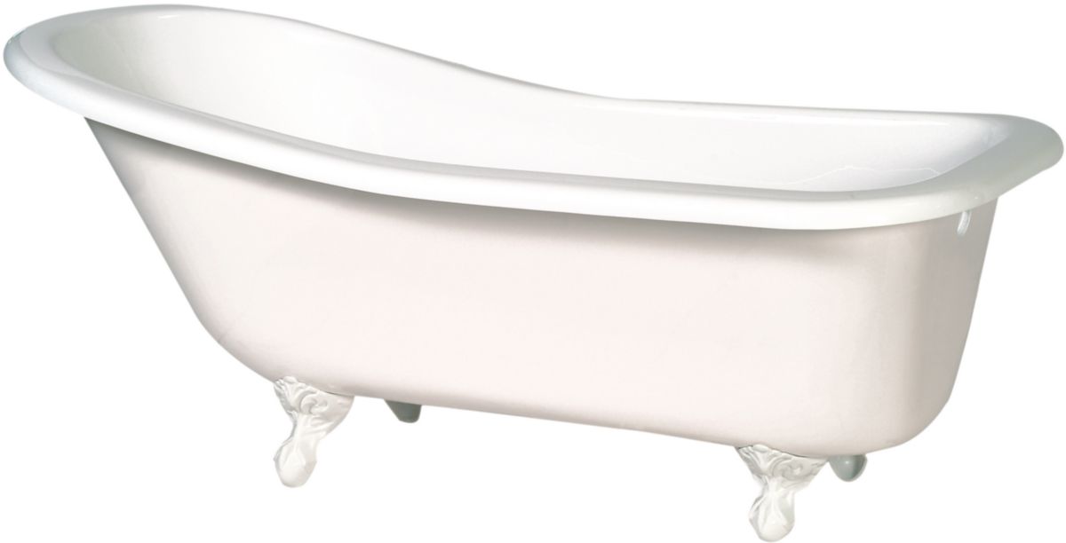 Alterna Baignoire De Synthese Retro 176x73 Cm Sans Pieds Blanche Cedeo
