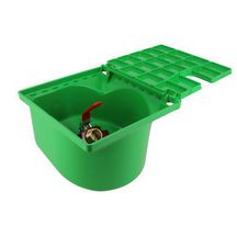 Bouche d'arrosage à robinet 1/4 tour PVC BAC227