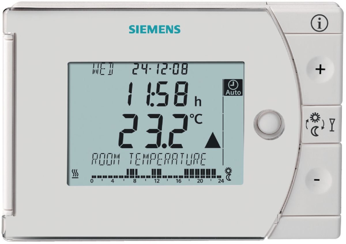 SIEMENS Thermostat d'ambiance digital programmable hebdomadaire REV