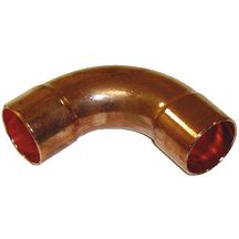 Coude cuivre à braser FF 90° grand rayon 1/4 ACU142 / réf. 9607D002000000+