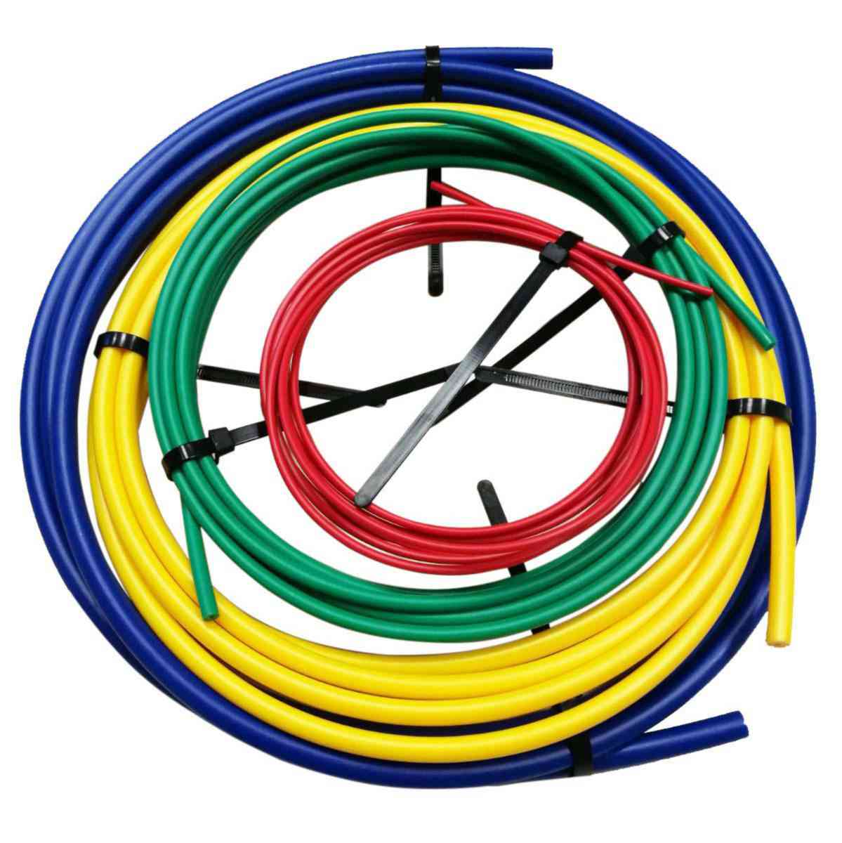 Illkjasfc Lot De 4 Raccords à Sertir De 1/4", 3/8", 1/2", 3/4", 5/8", Avec Tube En Cuivre, En Laiton, Pour Climatisation, Appareils Ménagers