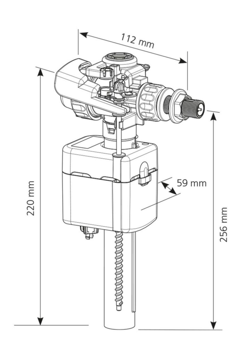Robinet Flotteur Compact 99B 3/8° L De Siamp à Prix Pas Cher