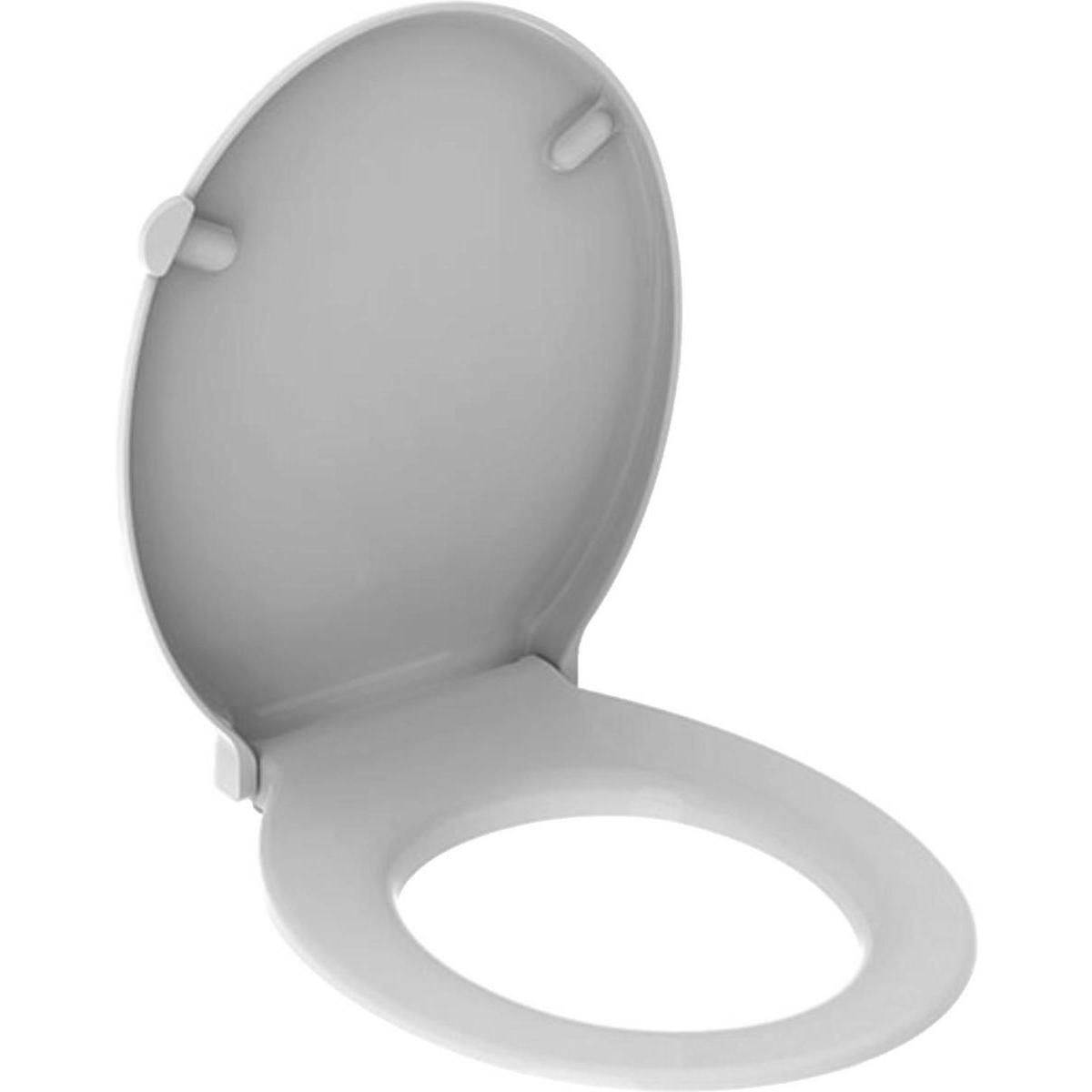 Abattant WC Mécanisme de fermeture en douceur Forme D Duroplast - Abattant  WC antibactérien amovible Abattant WC Abattant WC | Charnières en acier