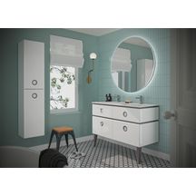 Miroir rond LED NARCISSE Diam 110 - éclairage LED Réf. 174657100001