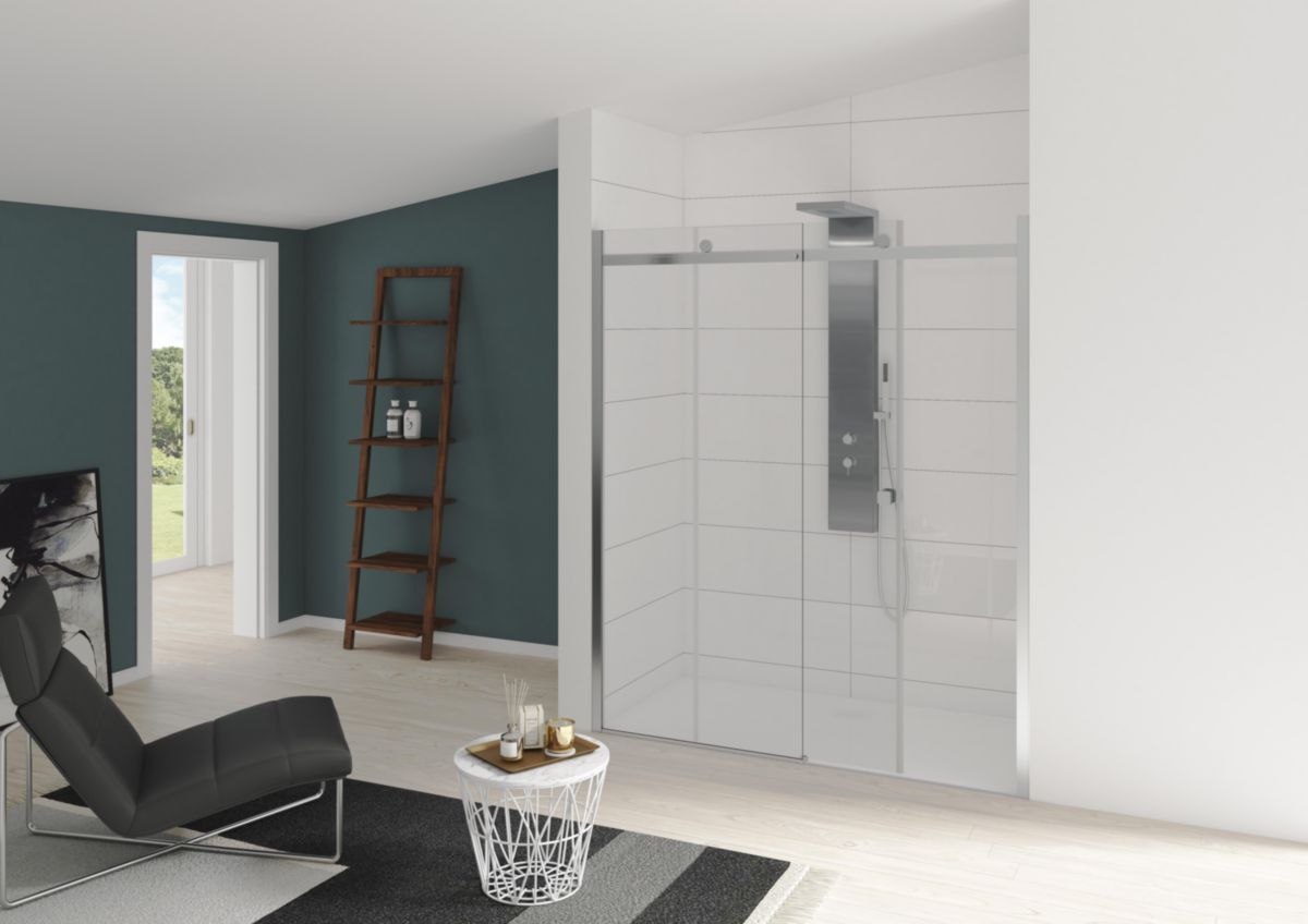 KINEDO DOUCHE Paroi de douche Kinestyle coulissant niche 140 Réf