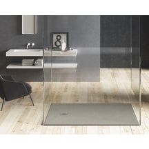 Receveur de douche pour salle de bains, modèle  Centuria Stone 180X70 en couleur marfil mcbath