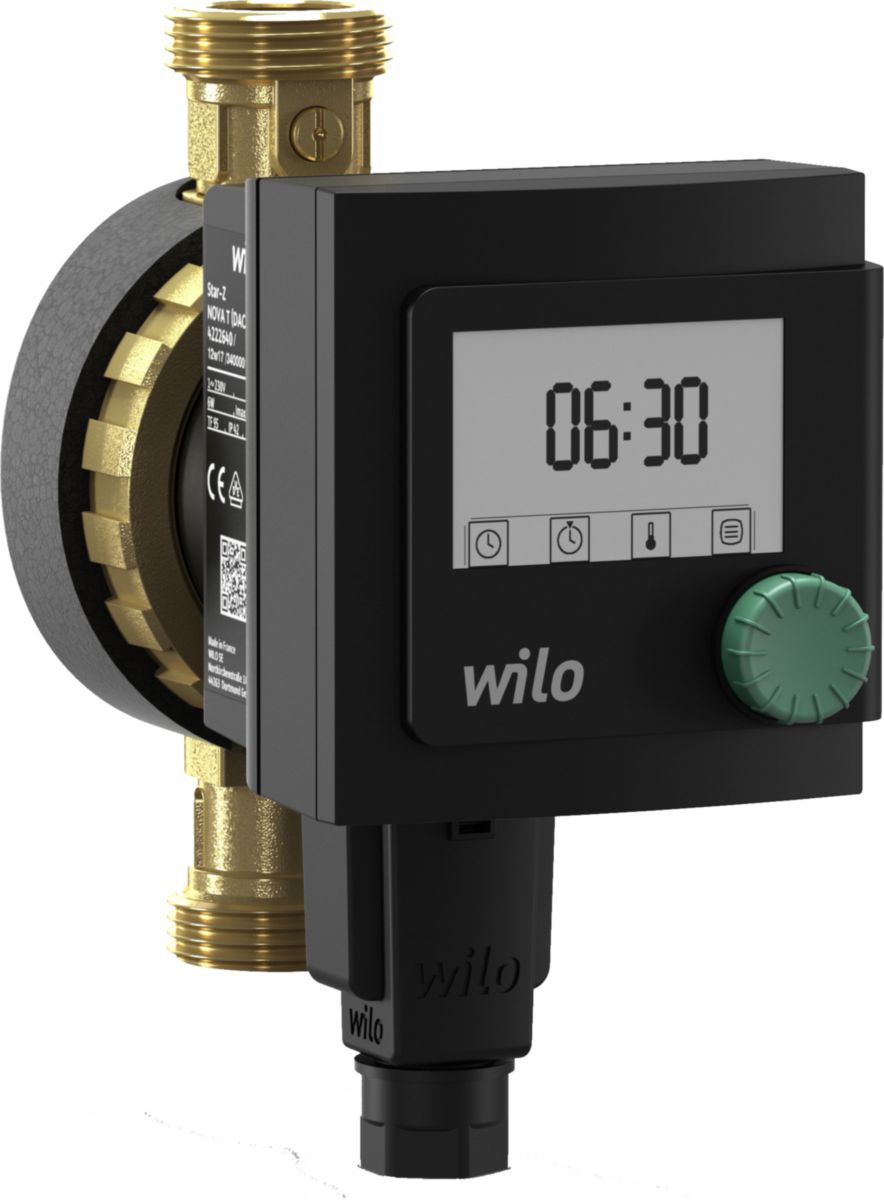 WILO - Circulateur domestique bouclage eau chaude sanitaire Star-Z NOVA ...