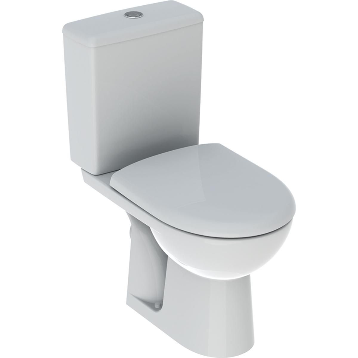 GEBERIT - Pack WC au sol Rimfree SH Renova avec abattant fermeture