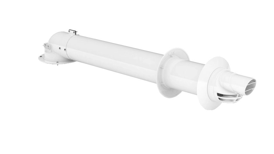 SAUNIER DUVAL Kit ventouse avec coude 60/100 Réf. 10031039 Cedeo