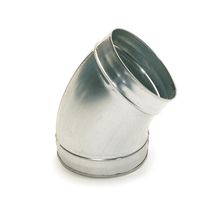 Coude galvanisé 45° - Diamètre 80 mm embouti  11093387