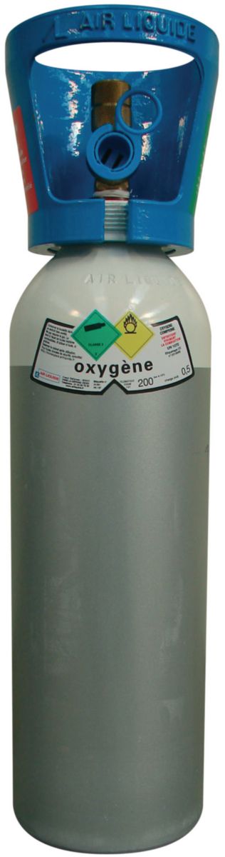 Air Liquide Oxygene Oxyflam 500 Petite Bouteille 0 5m3 Ref G121 I1001s02r2e001 Cedeo