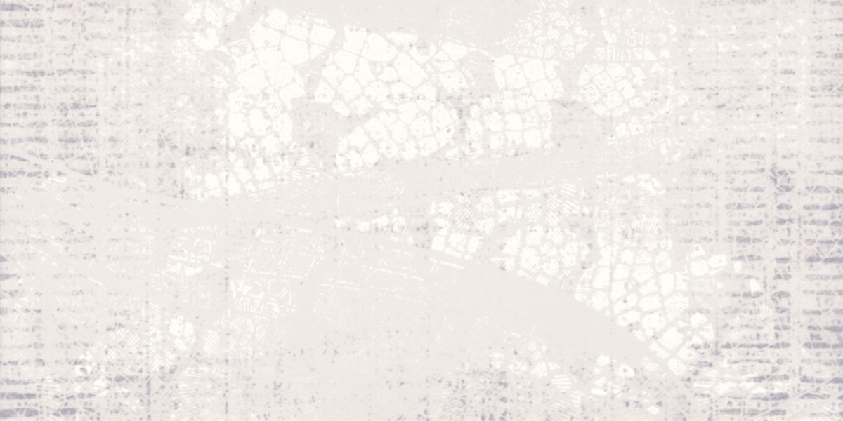 ARTE DECO Faïence Arte Deco Iron décor gris clair 20 x 40 cm Cedeo