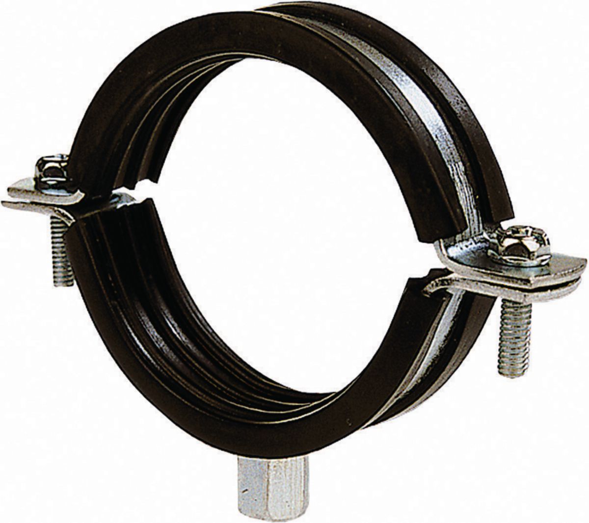 10x h8p Collier pour fixation des conduites W 10 Mm Polyamide Noir 211-60007