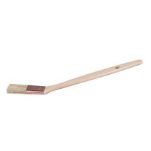 Brosse radiateur coudée sur chant pures soies bois virole fer cuivré sorties 44mm n°30 2416 30