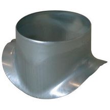 Piquage équerre circulaire galvanisé - Diamètre 80/150-160 - Piquage à 90° à fixer sur conduit circulaire 11094592