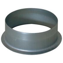 Piquage équerre plat galvanisé - Diamètre 125 mm - Piquage à 90° à fixer sur conduit plat (rectangulaire ou oblong) 11094613