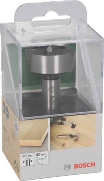 Mèche à Bois Bosch Forstner 15 Mm - Pour Perçages Précis, Sans éclats - Longueur 90 Mm, Tige 8 Mm