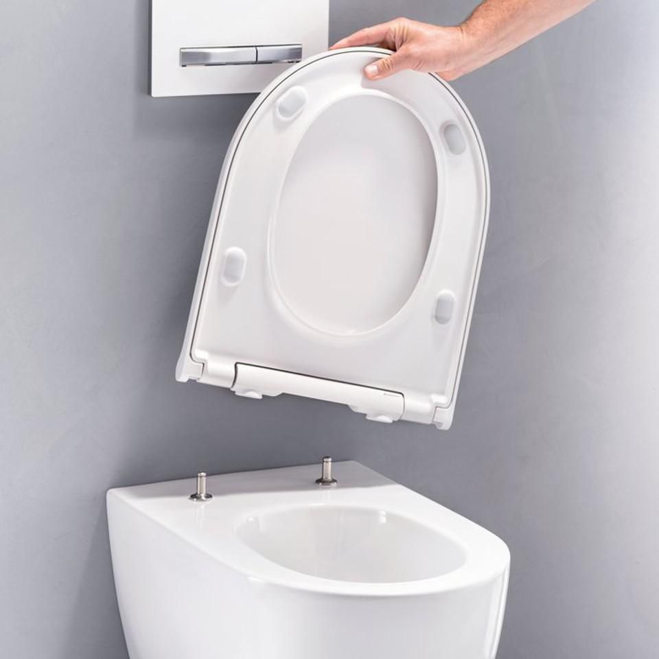 GEBERIT - Wc suspendu à fond creux One - TurboFlush - avec