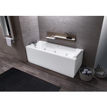 CALOS 2 170X70 WHIR.PUP.ELECT.VID.AUTOM.+REMPL.BLANC 030 3 TABL.FIN.CHROME