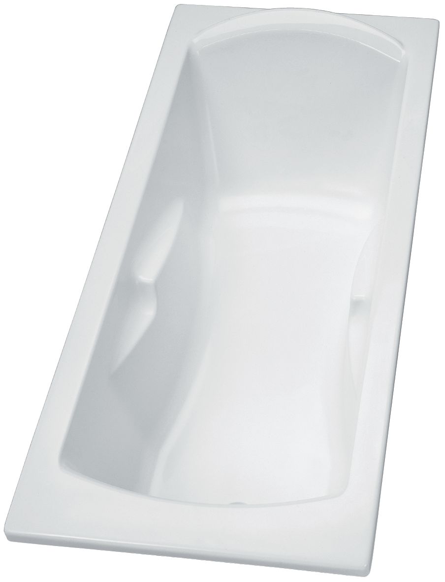 Porcher Baignoire A Encastrer Ou A Poser Ulysse 2 170x70cm Blanc Ref P106201 Cedeo