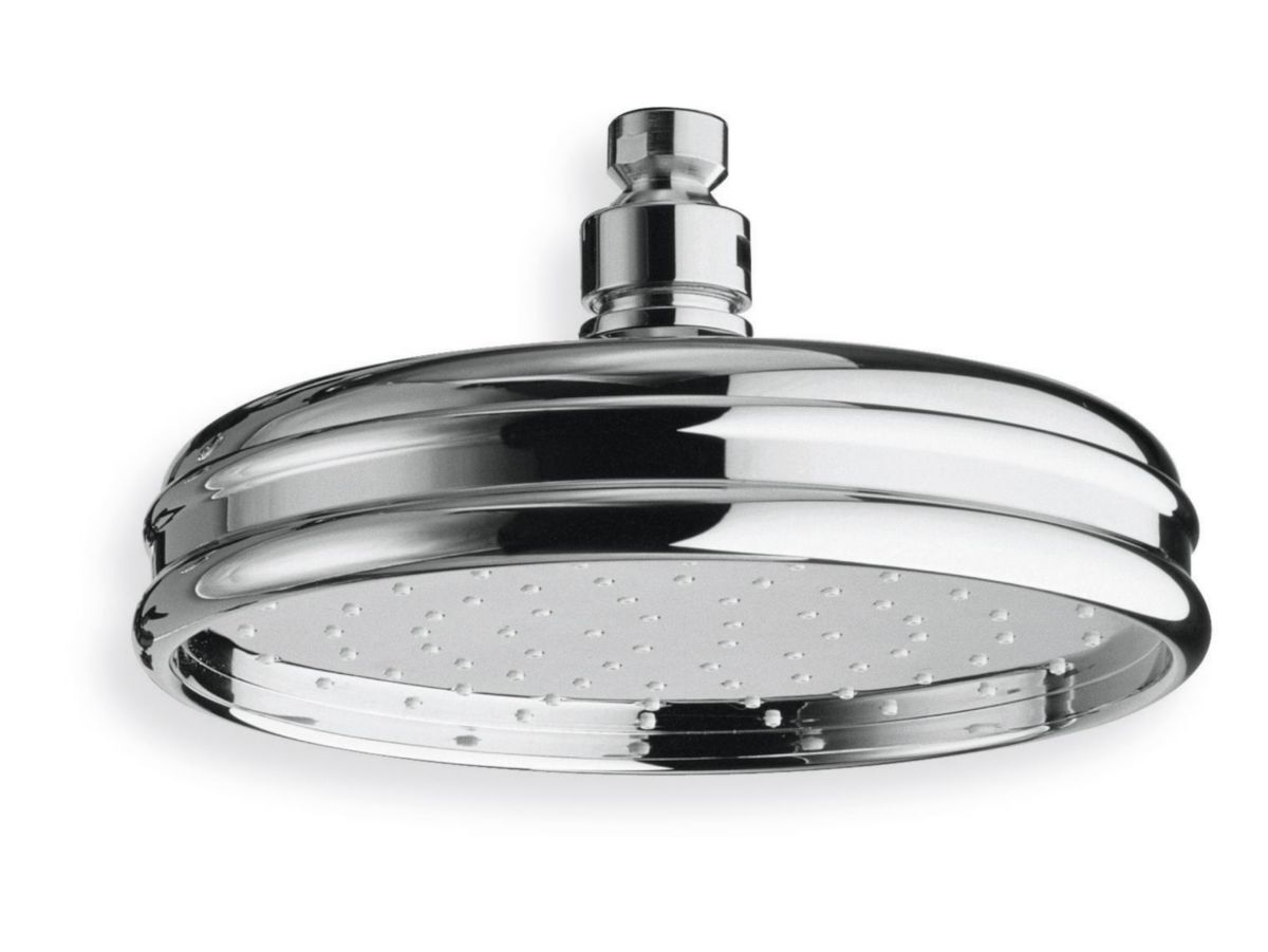 CRISTINA Pomme de douche Rétro Luxe laiton chromé anticalcaire