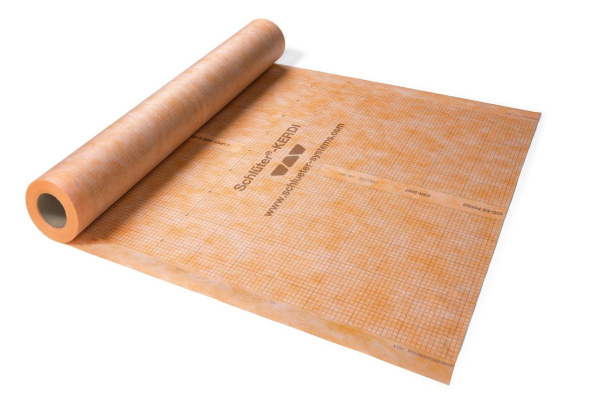Natte d'étanchéité en polyéthylène Kerdi 200/5m rouleau de 5m2 Schlüter
