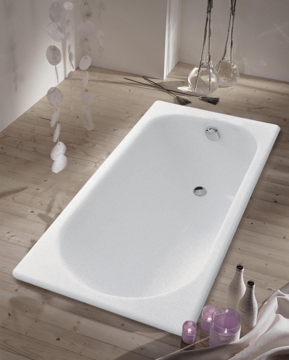 JACOB DELAFON - Baignoire fonte Soissons 170x70 blanc sans pieds réf ...