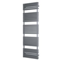 S SIENOC radiateur de Salle de Bain 600 x 1500 mm Anthracite raccordement Central radiateur s/èche-Serviettes