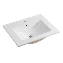 Plan céramique Alterna Concerto 60 cm vasque centrée