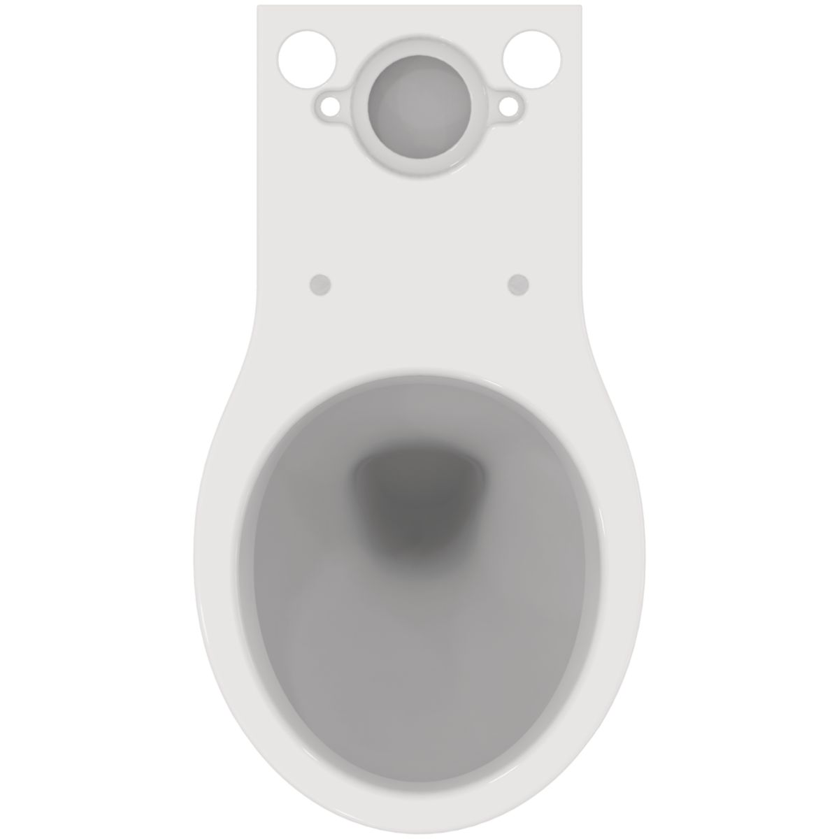 PORCHER Cuvette sur pied surélevée 65 x 35,5 cm Ulysse+ en porcelaine