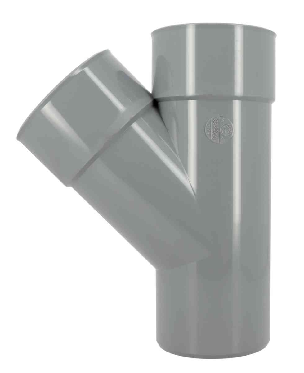 Té PVC - NICOLL - BV18 - 87°30 - 110 - Raccord Femelle